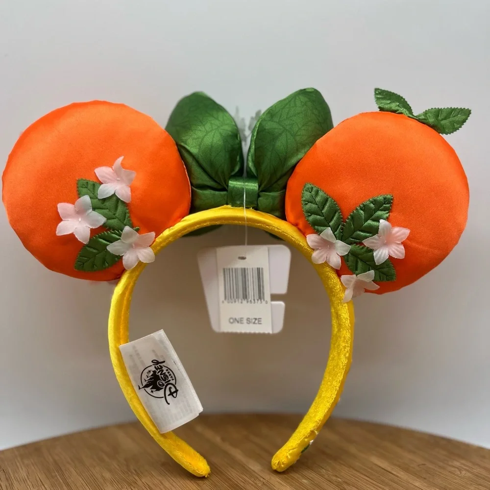 Disney Parks 2020 EPCOT Flower And Garden‎ Festival Orange Bird Minnie Ears NWT